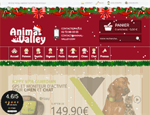 Tablet Screenshot of animal-valley.com